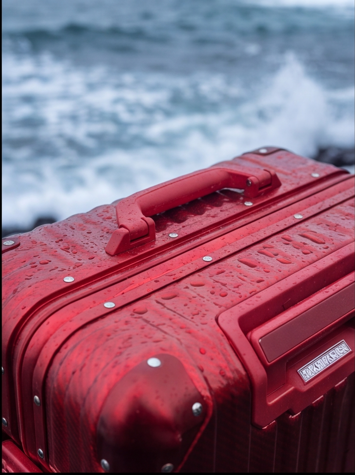 The Atlas Aluminium Luggage — Red Limited Edition