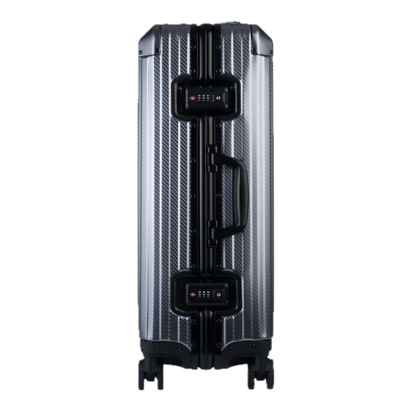 Aluminum Gunmetal Suitcase