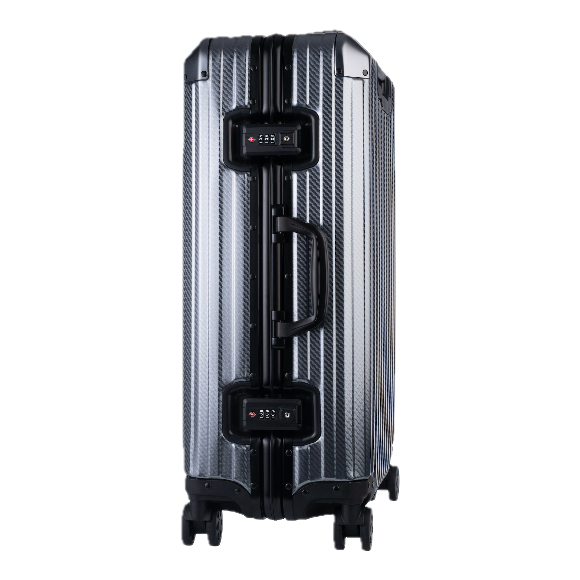 Aluminum Gunmetal Suitcase
