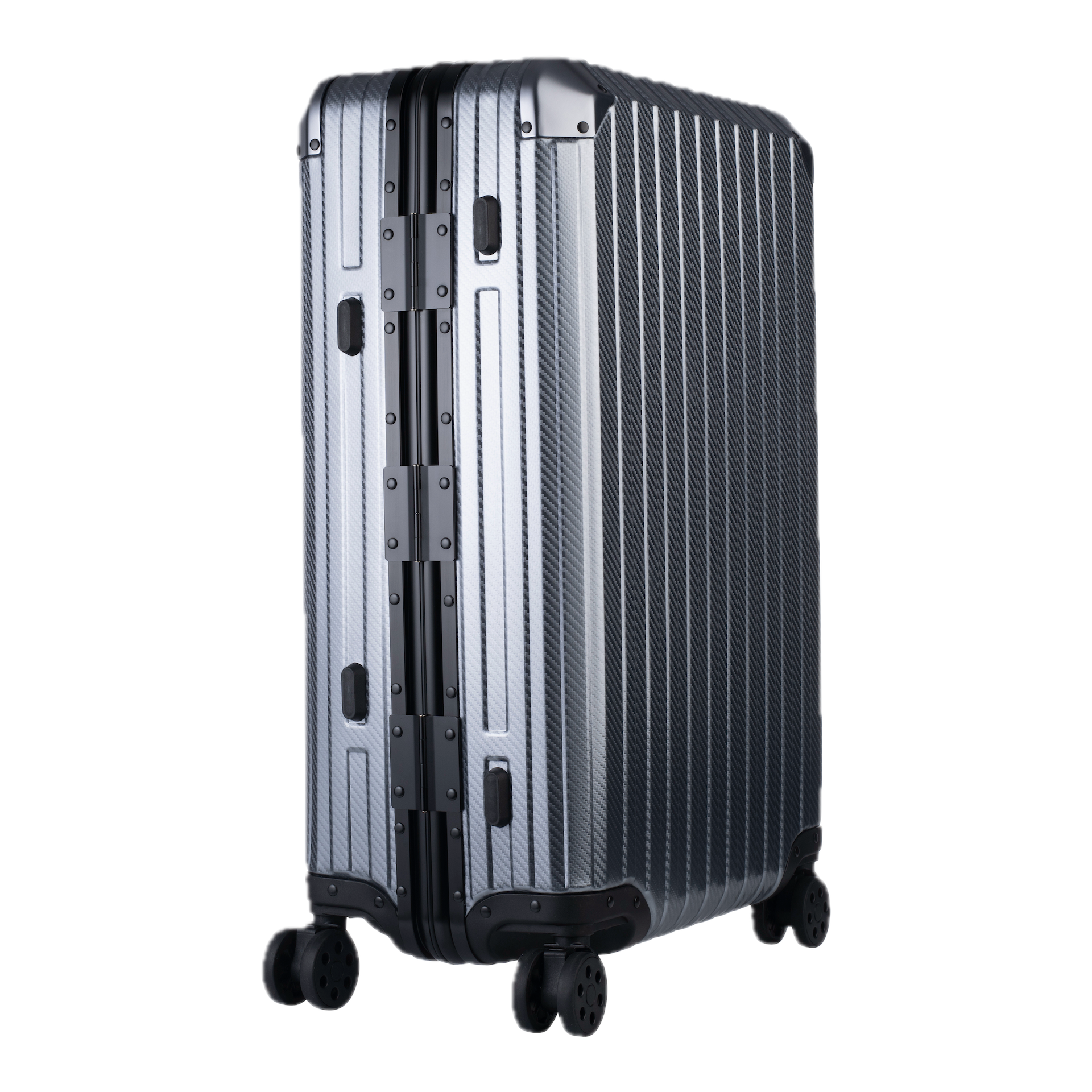 Aluminum Gunmetal Suitcase