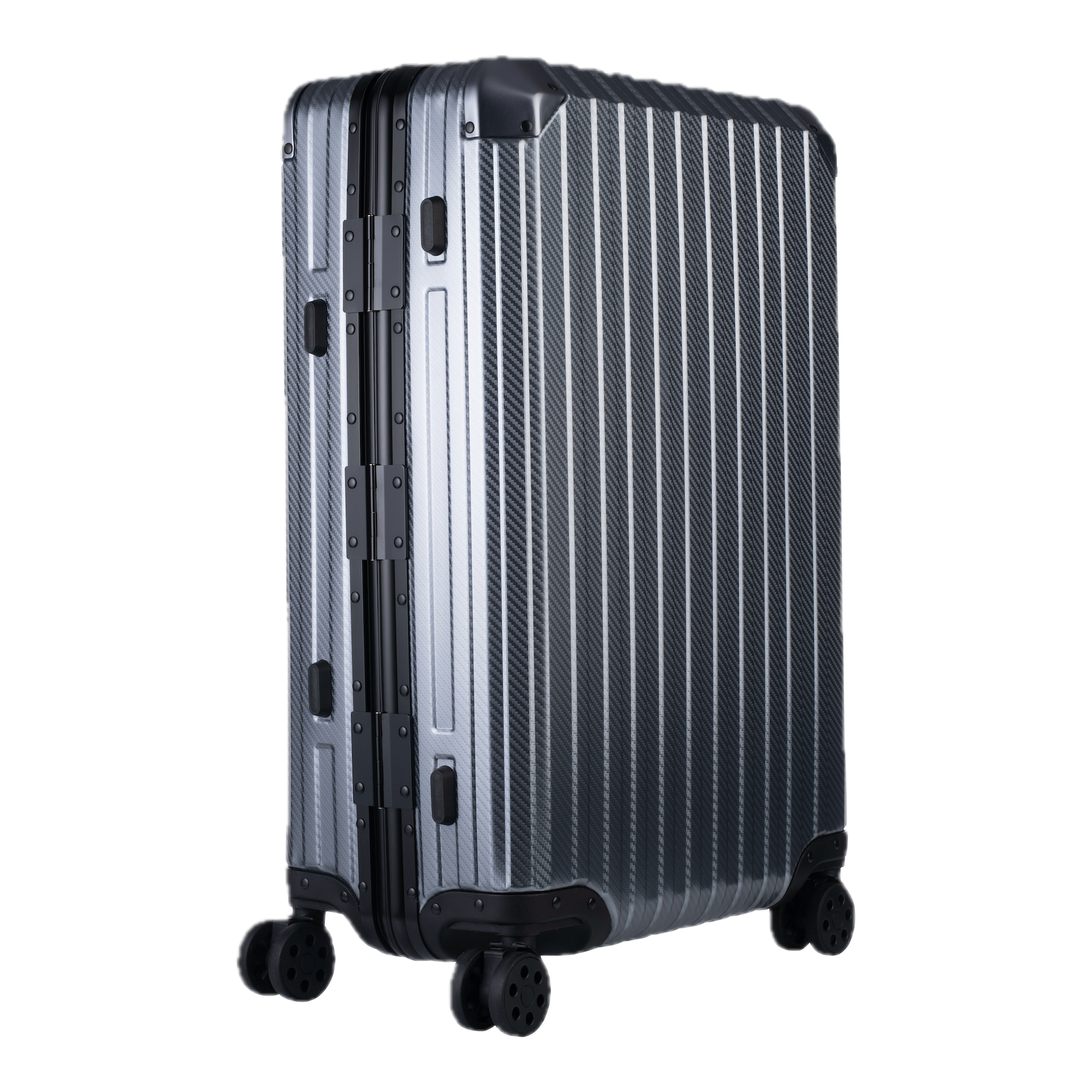 Aluminum Gunmetal Suitcase