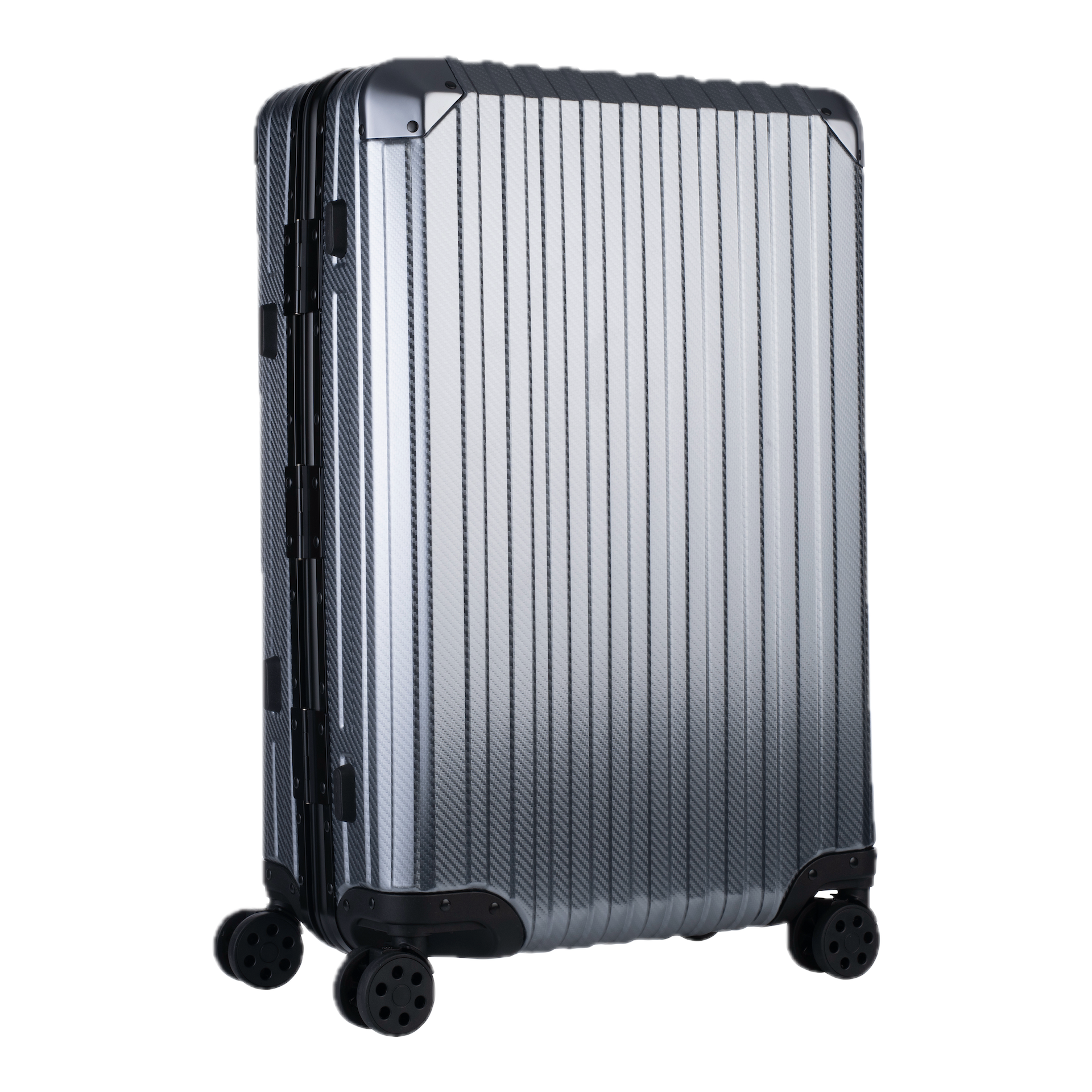 Aluminum Gunmetal Suitcase