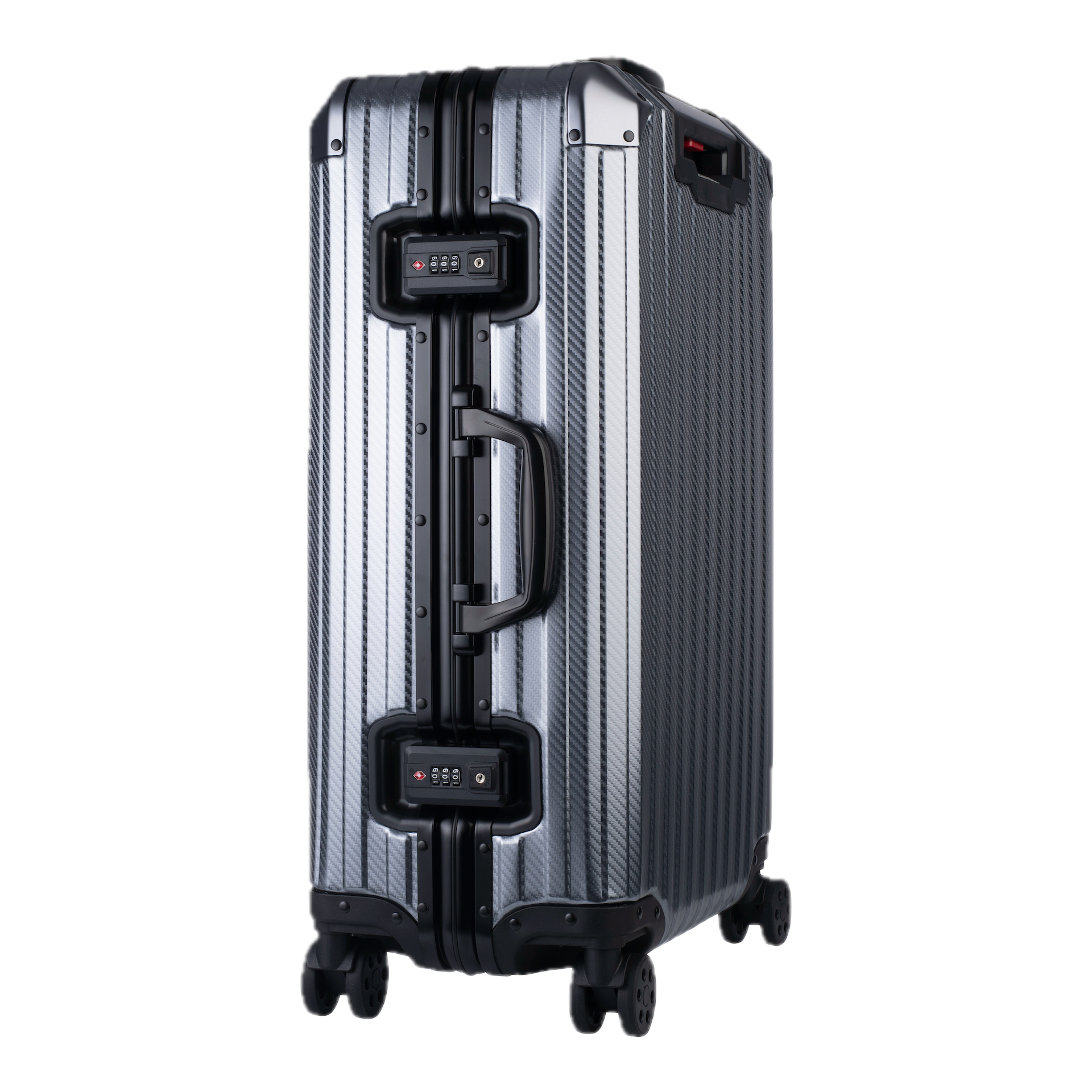 Aluminum Gunmetal Suitcase
