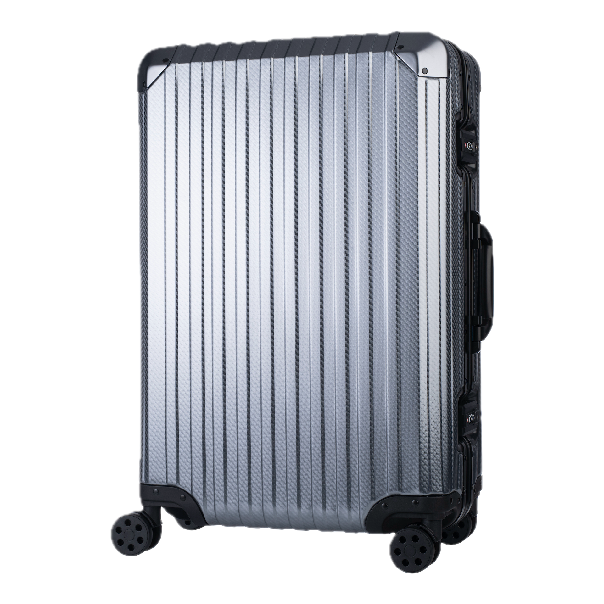 Aluminum Gunmetal Suitcase
