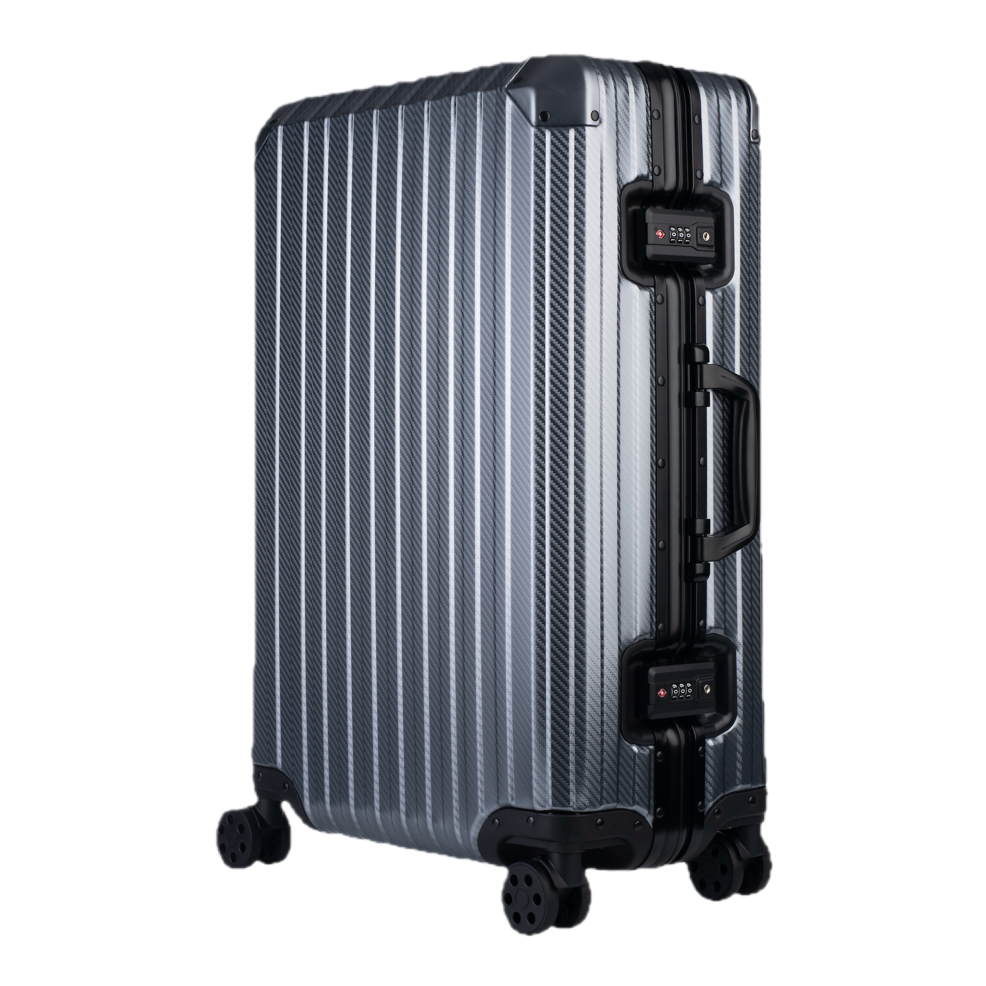 Aluminum Gunmetal Suitcase