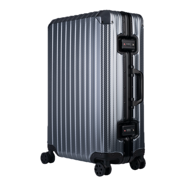 Aluminum Gunmetal Suitcase