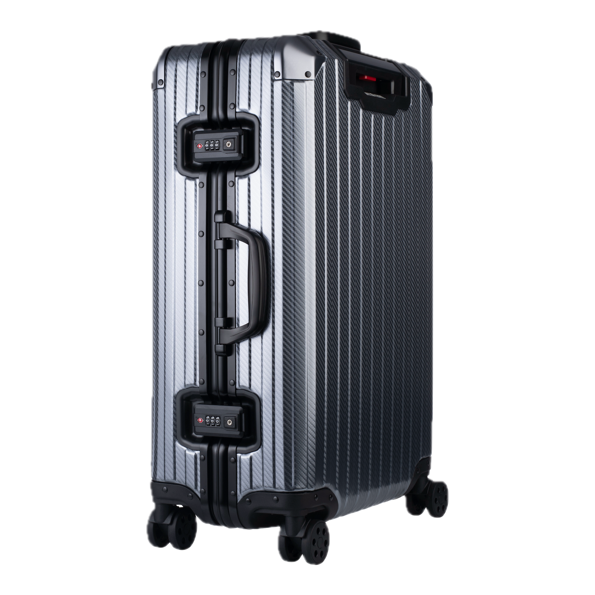 Aluminum Gunmetal Suitcase