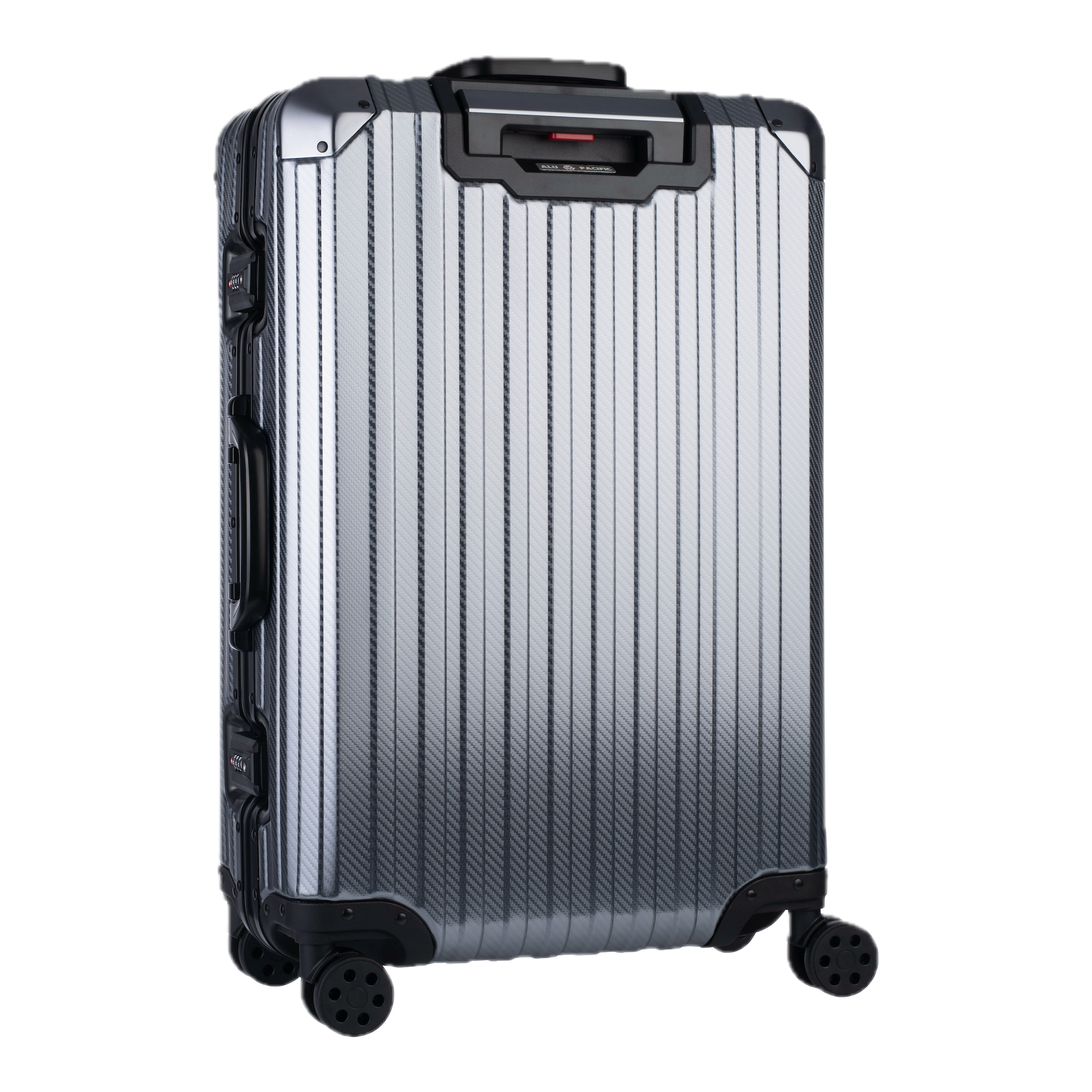 Aluminum Gunmetal Suitcase