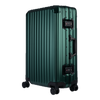 Aluminum   Green Suitcase