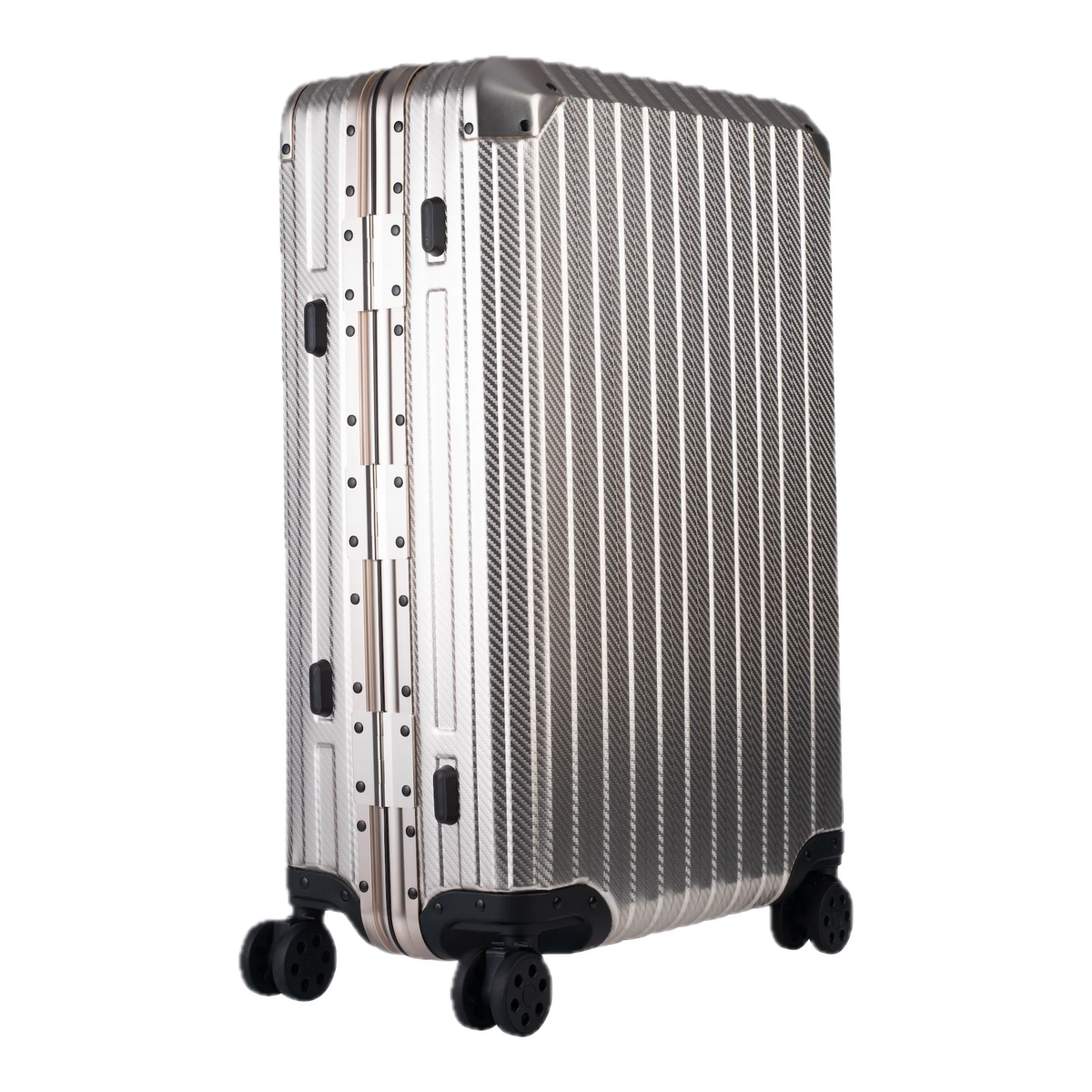 The Atlas Aluminium Luggage — Champagne
