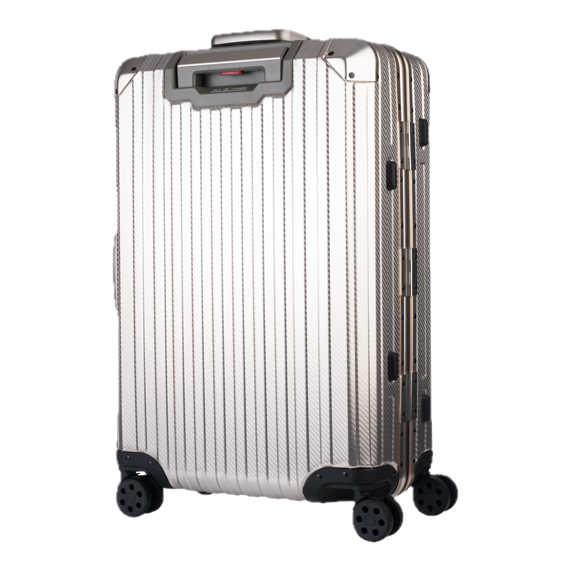 Aluminum Champagne Suitcase