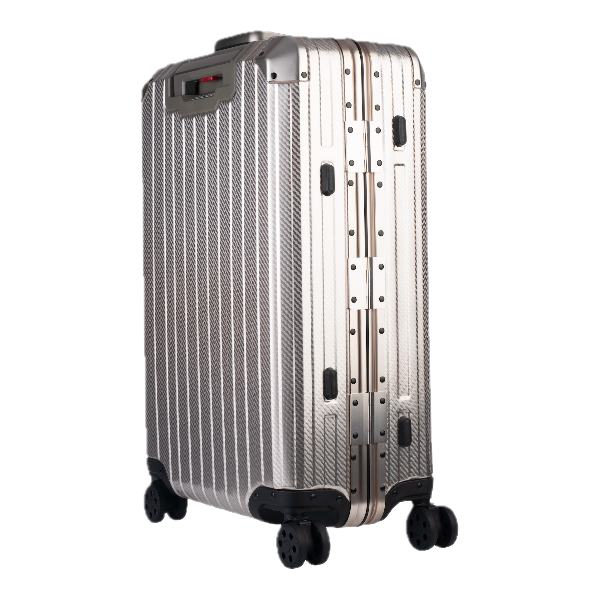 Aluminum Champagne Suitcase