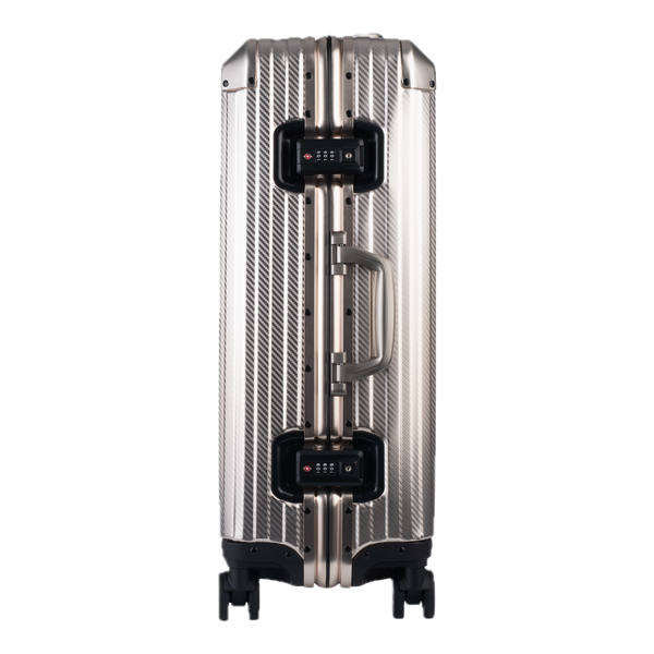 Aluminum Champagne Suitcase