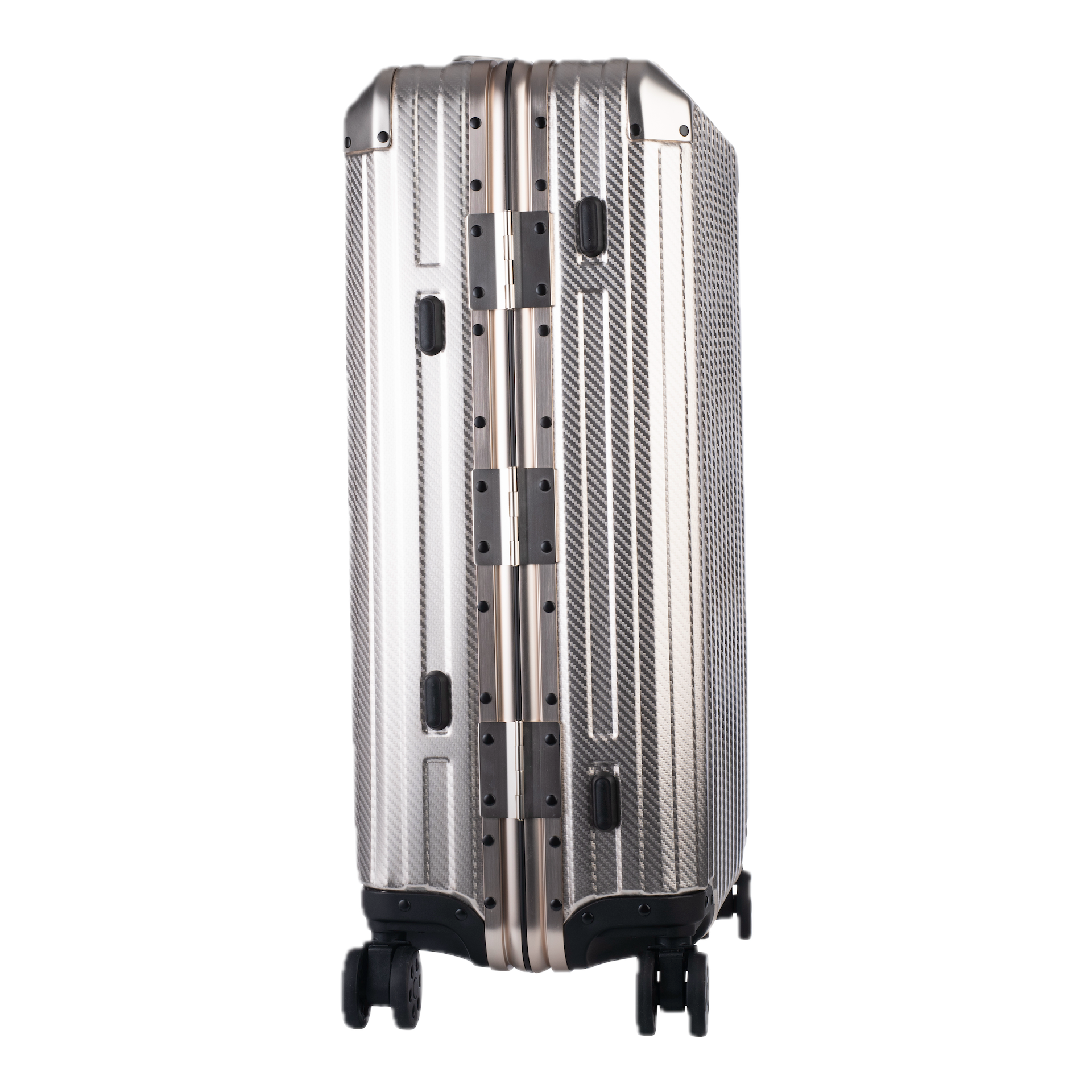 Aluminum Champagne Suitcase