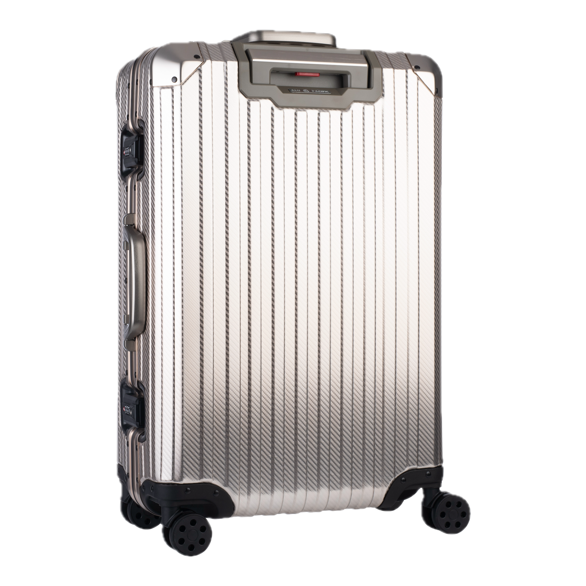 Aluminum Champagne Suitcase