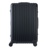 Aluminum   Black Suitcase